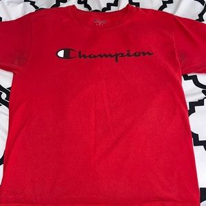 Champion Red Short Sleeve T-Shirt